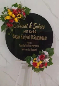 Papan Akrilik Ucapan Ulang Tahun Panyileukan